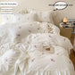 Rose Whisper Embroidered Bedding Set