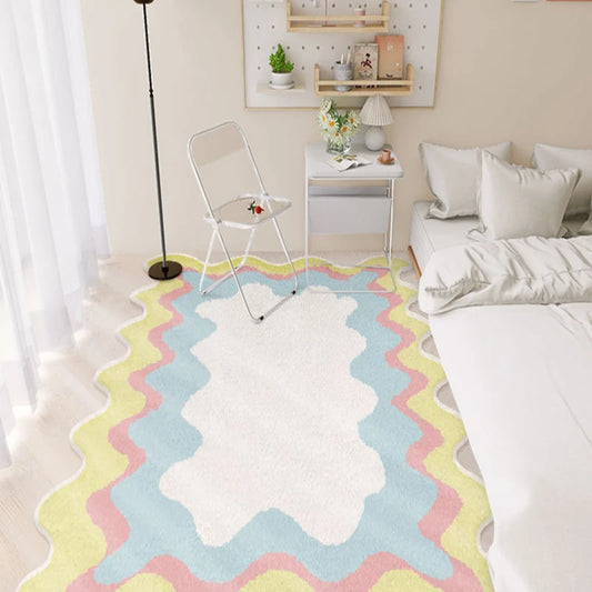 Pastel Wiggly Rug