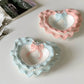 Coquette Ceramic Heart Plates