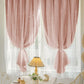 Coquette Double-Layer Lace Curtains