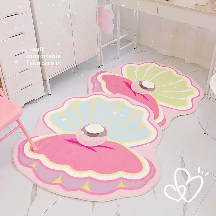 Pastel Shell Soft Rug