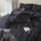 Rose Whisper Embroidered Bedding Set