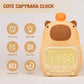 Capybara LED Alarm Clock