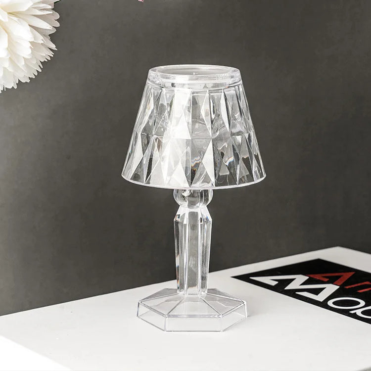 Crystal LED Mini Desk Lamp