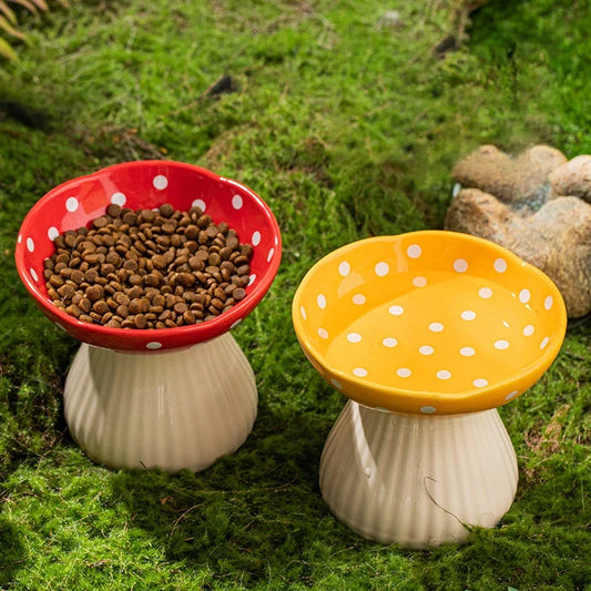 Mushroom Pet Bowl