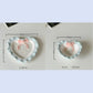 Coquette Ceramic Heart Plates