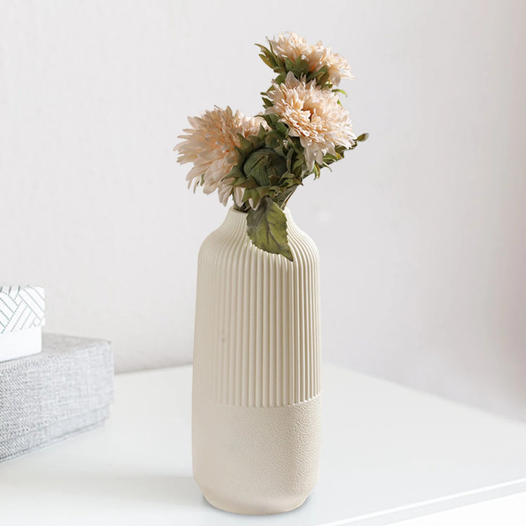 Modern White Flower Vase