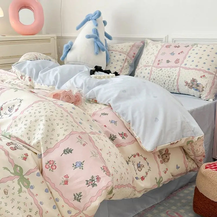 Sweet Storybook Patchwork Bedding Set