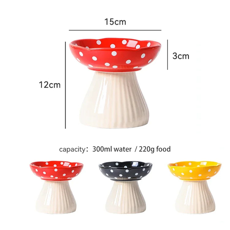 Mushroom Pet Bowl