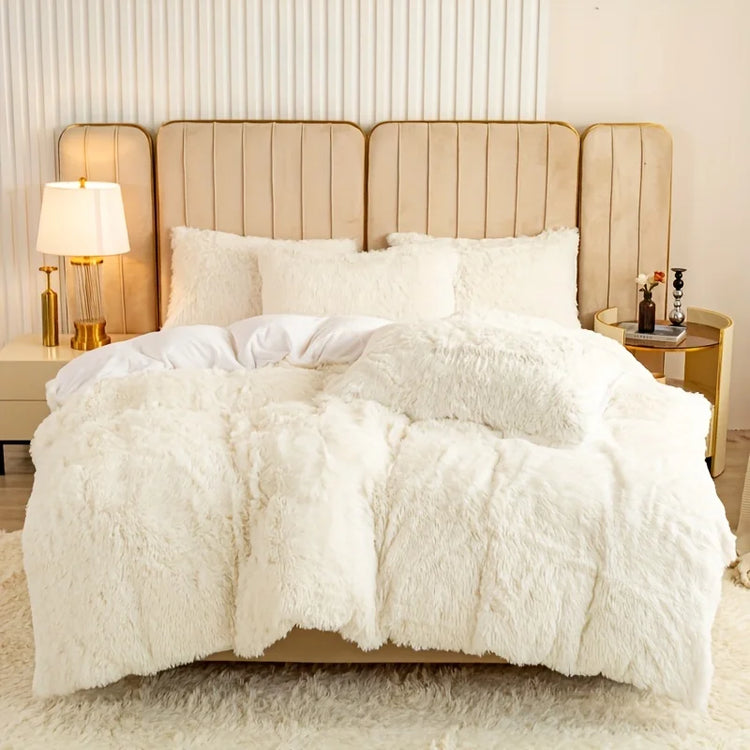 Cloudcore Coquette Teddy Quilt Cover Set