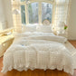 Soft Crinkle Ruffle Bedding Set