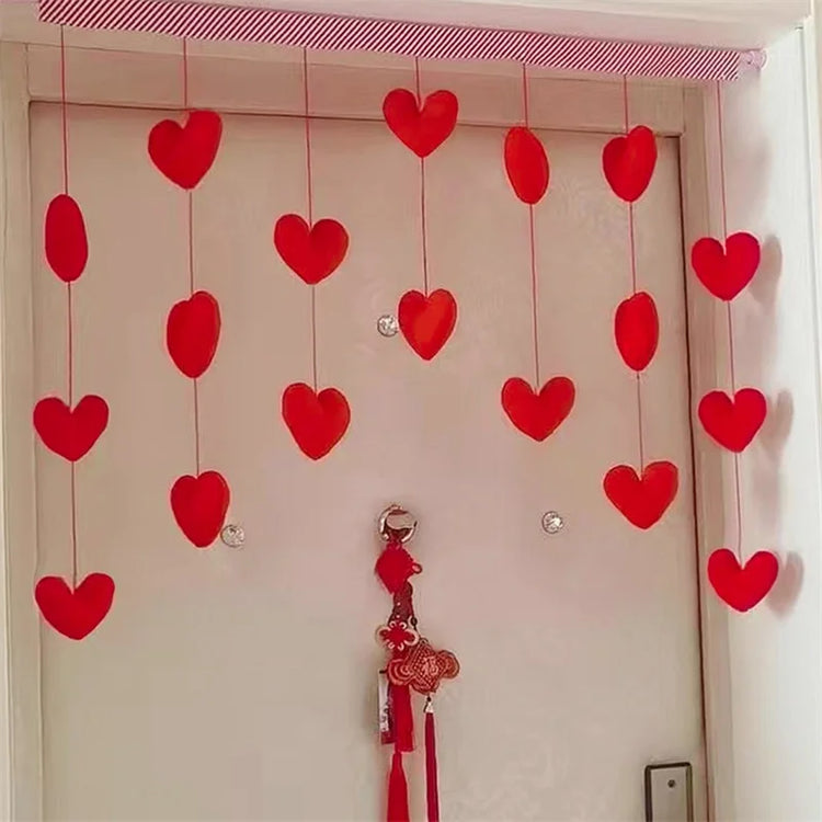 Coquette Heart Hanging Garland