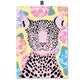 Leopard Girl Pastel Posters