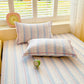 Blueberry Stripe Coquette Bedding Set