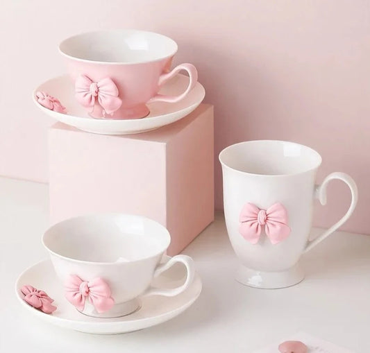 Coquette Breakfast Mugs