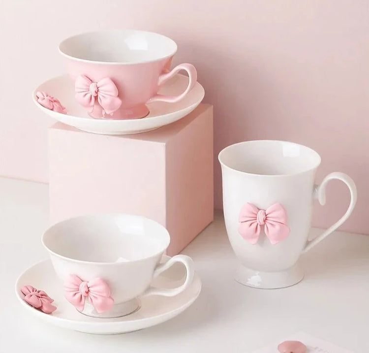 Coquette Breakfast Mugs