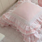 Pink Princess Embroidered Pillowcase
