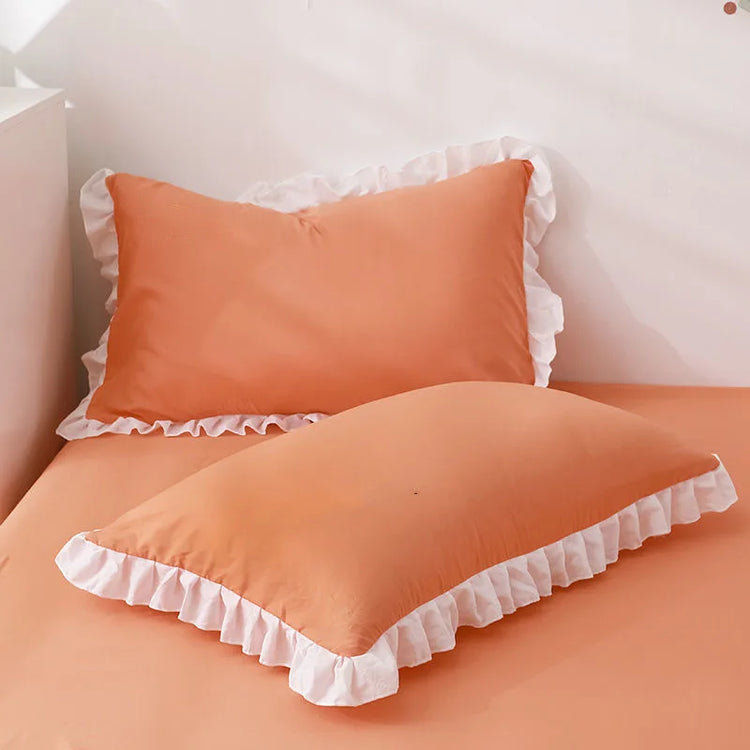 Princess Pillowcases With Ruffles