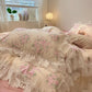 Vintage Blossom Lace Bedding Set