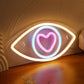 Lovestruck Eye Neon Sign