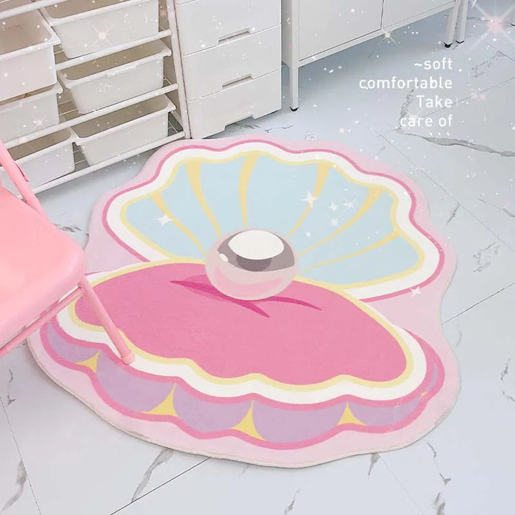 Pastel Shell Soft Rug