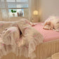 Vintage Blossom Lace Bedding Set