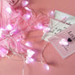 Ethereal Heart String Fairy Lights