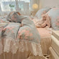 Vintage Blossom Lace Bedding Set