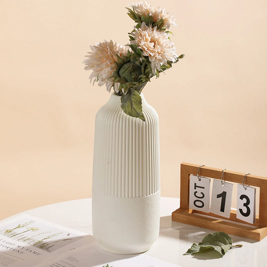 Modern White Flower Vase