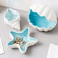 Sea Shell Ceramic Jewelry Tray