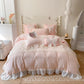 Lace Bow Coquette Bedding Set