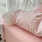Sweet Princess Gingham Ruffle Bedding Set