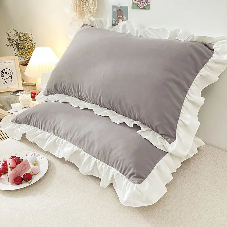 Princess Pillowcases With Ruffles