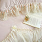 Floral Lace Ruffle Bedding Set