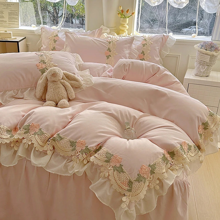 Blush Garden Heirloom Bedding Set