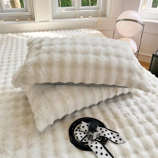 Bubble Texture Soft Pillow