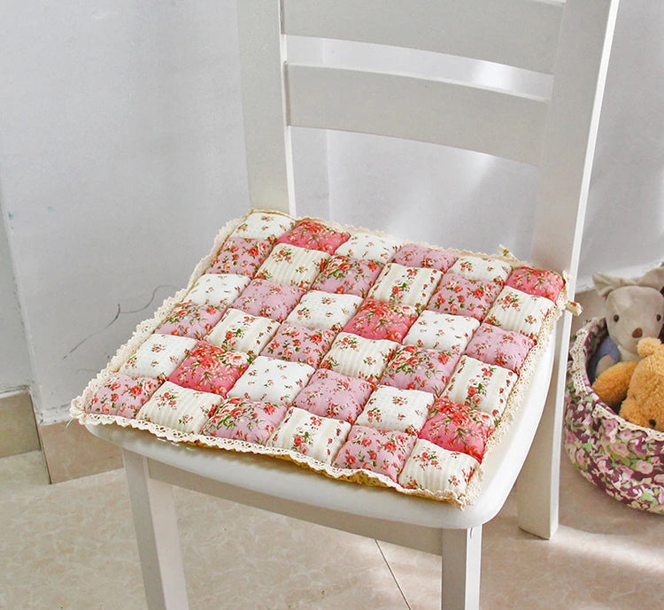 Floral Non Slip Chair Cushion