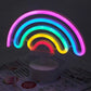 Rainbow Neon Sign