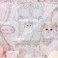 Coquette Cat Tapestry