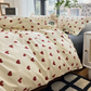 Sweetheart Coquette Heart Bedding Set