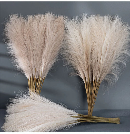 Fluffy Pampas Grass Artificial Flower