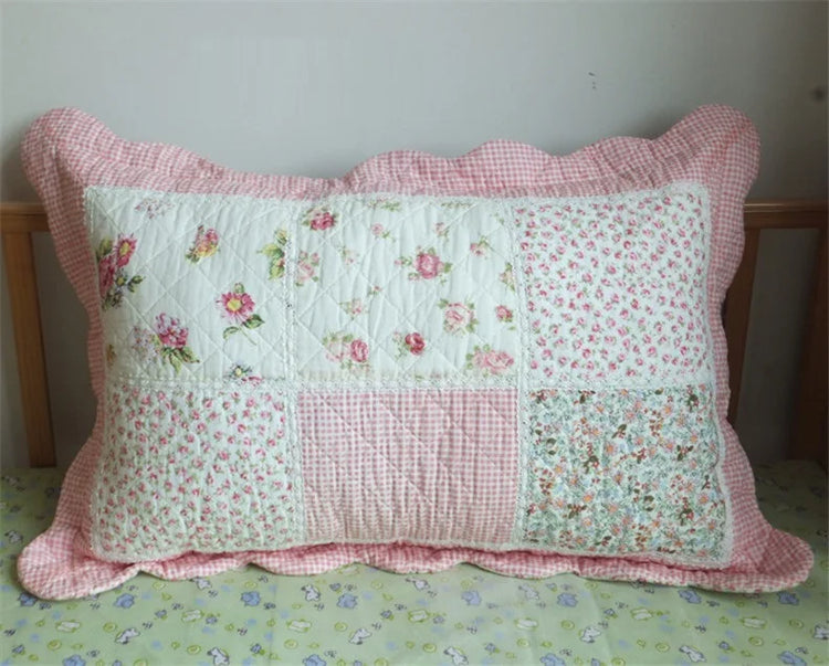 Floral Patchwork Pillowcase