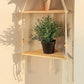 Macrame Wood Hanging Shelves