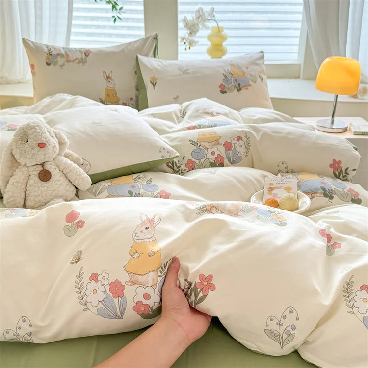 Bunny Meadow Dream Bedding Set
