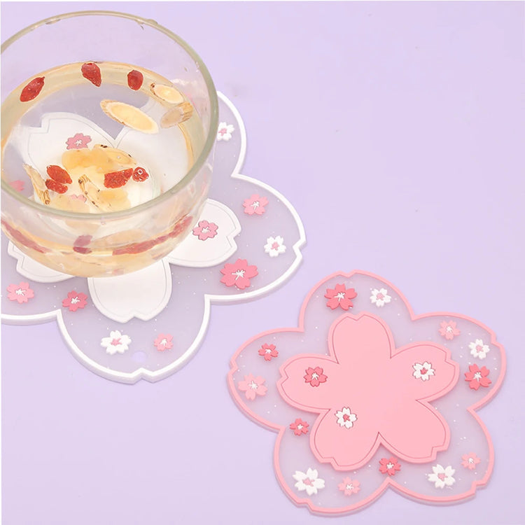 Cherry Blossom Coasters