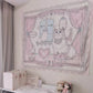 Coquette Cat Tapestry