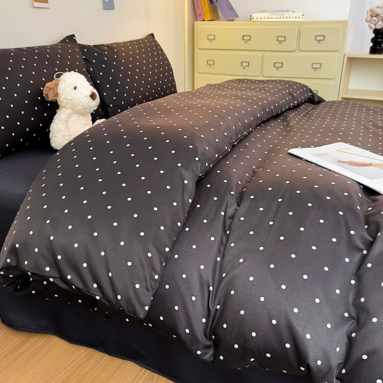 Minimal Polka Dot Dream Bedding Set