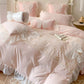 Lace Bow Coquette Bedding Set