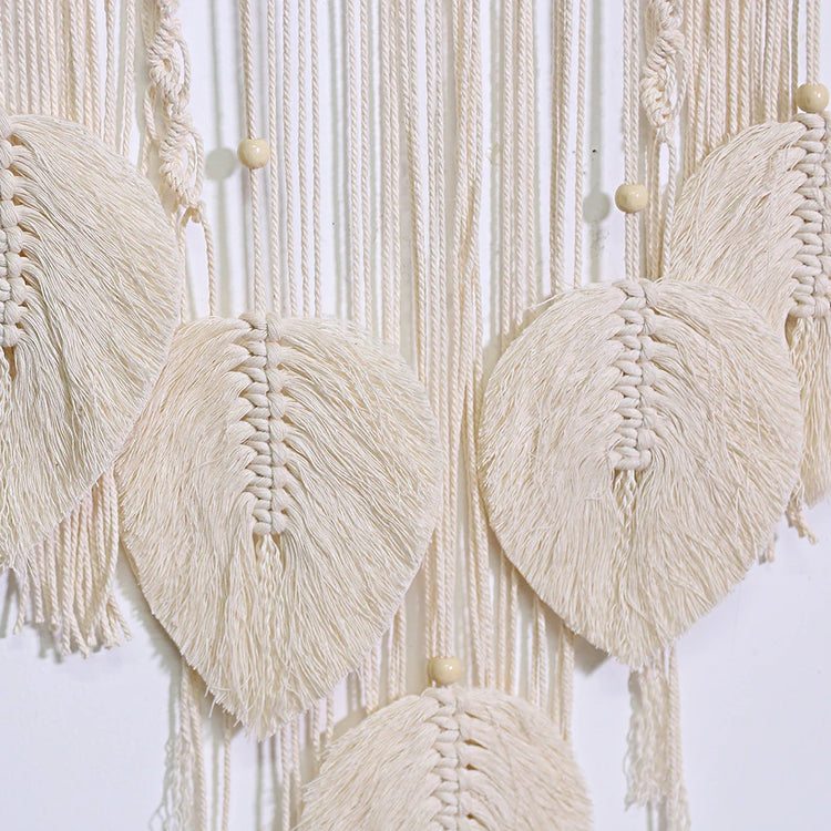 Macrame Leaf Dream Catcher