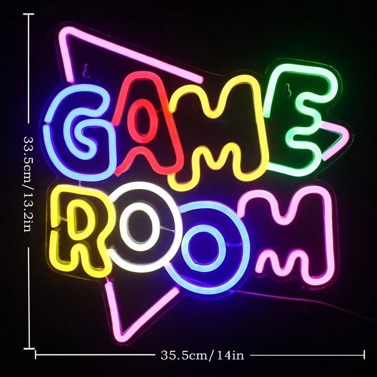 GAME ROOM Wall Neon Sign